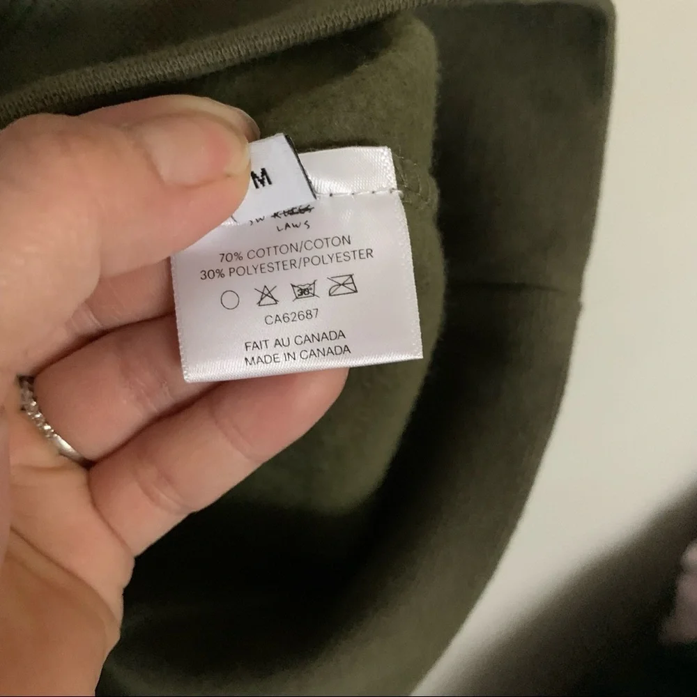 Saintwoods fleece hoodie sweater